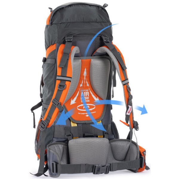 Фото - Туристичний рюкзак Naturehike NH70B070-B 70 л + 5 л (6927595709023)